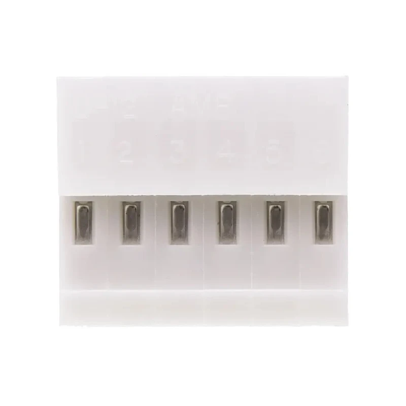 TE Connectivity 6-Way IDC Connector Female for Cable, 1 Row, 5A, 250V AC, Right Angle, MTA-100 Series 3-640441-6
