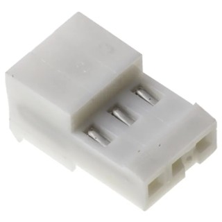 TE Connectivity 3-Way IDC Connector Female for Cable, 1 Row, 5A Current, 250V AC, MTA-100 Series 3-640441-3