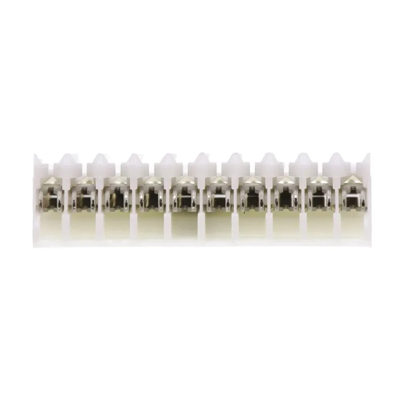 TE Connectivity 10-Way 1 Row Shrouded Female IDC Connector Cable Mount 250V AC 5A 4-640441-0