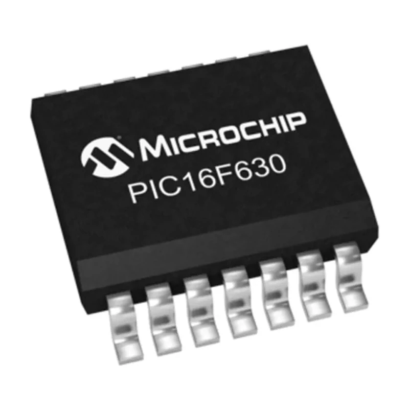 Microchip 8 bit PIC PIC16F630 Microcontroller 20 MHz 1.75kB FLASH 14-Pin SOIC PIC16F630-I/SL