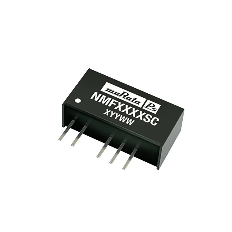 Murata Power Solutions 1W SIP Single Output Regulated Isolated DC/DC Converter Through Hole 5V DC, 100mA NMF1205SC