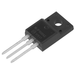 onsemi Transistor, 5 A NPN Bipolar, 450 V Collector Emitter, 75 W Power Dissipation, TO-220 Package MJF18004G