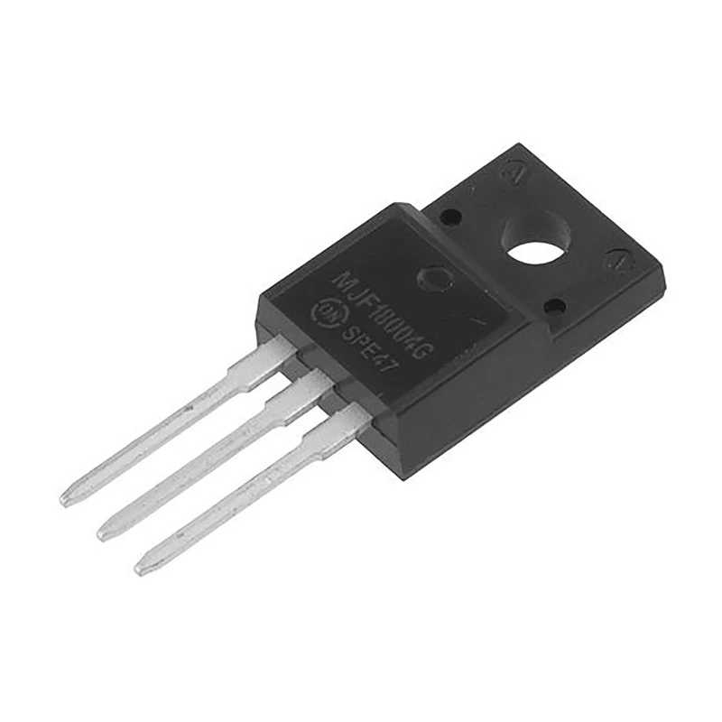 onsemi Transistor, 5 A NPN Bipolar, 450 V Collector Emitter, 75 W Power Dissipation, TO-220 Package MJF18004G