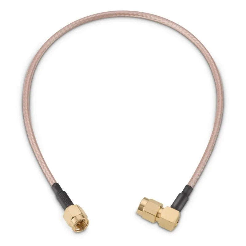 Wurth Elektronik SMA Series RG316 304.8 mm RG316 Coaxial Cable 50 Ω, White, Terminated RG316