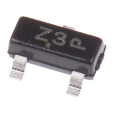 onsemi 5.6 V Zener Diode Surface Mount 300 mW 3-Pin SOT-23 BZX84C5V6LT1G