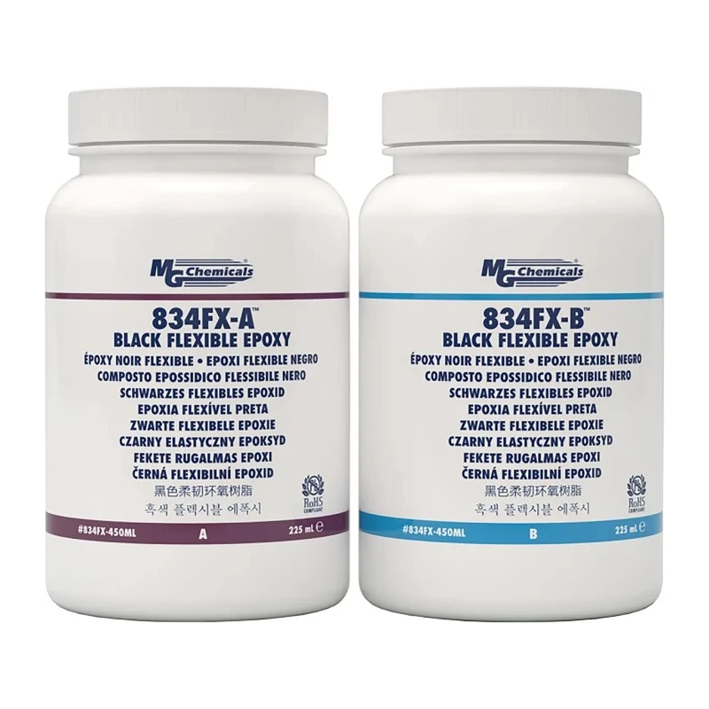 MG Chemicals Flexible Potting & Encapsulating Compound 450 ml Kit 2 Bottle Kit 834FX-450ML