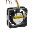Sanyo Denki 9WF Series Axial Fan 24V DC 11.7 m³/h Airflow 2.04W Power IP68 15 mm Height 40 mm Width Depth 40 mm 
