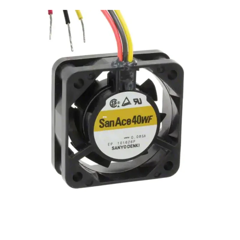 Sanyo Denki 9WF Series Axial Fan 24V DC 11.7 m³/h Airflow 2.04W Power IP68 15 mm Height 40 mm Width Depth 40 mm 