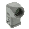 HARTING Han A Range Heavy Duty Power Connector Hood Die Cast Zinc Body, Side Cable Entry, PG11 Thread, 1 Lever 09200031640
