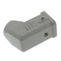 HARTING Han A Range Heavy Duty Power Connector Hood Die Cast Zinc Body, Side Cable Entry, PG11 Thread, 1 Lever 09200031640