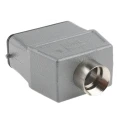 HARTING Han A Range Heavy Duty Power Connector Hood 10A 1 Lever Die Cast Aluminium IP65 09200100440
