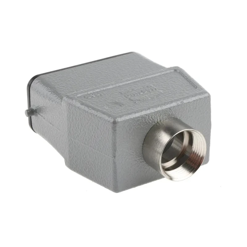 HARTING Han A Range Heavy Duty Power Connector Hood 10A 1 Lever Die Cast Aluminium IP65 09200100440