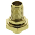 RS PRO SMA Series Coaxial Connector Panel Mount Female SMA, Straight Body Crimp 546-3147