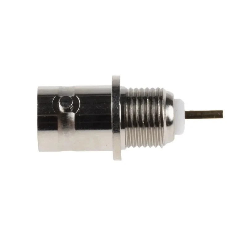 RS PRO BNC Series Coaxial Connector Panel Mount Female BNC, 50 Ω, Straight Body, Solder Termination 546-4897