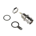 RS PRO BNC Series Coaxial Connector Panel Mount Female BNC, 50 Ω, Straight Body, Solder Termination 546-4897