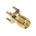 Amphenol RF RS PRO SMA Series Coaxial Connector PCB Female SMA, Straight Body Solder 546-3276