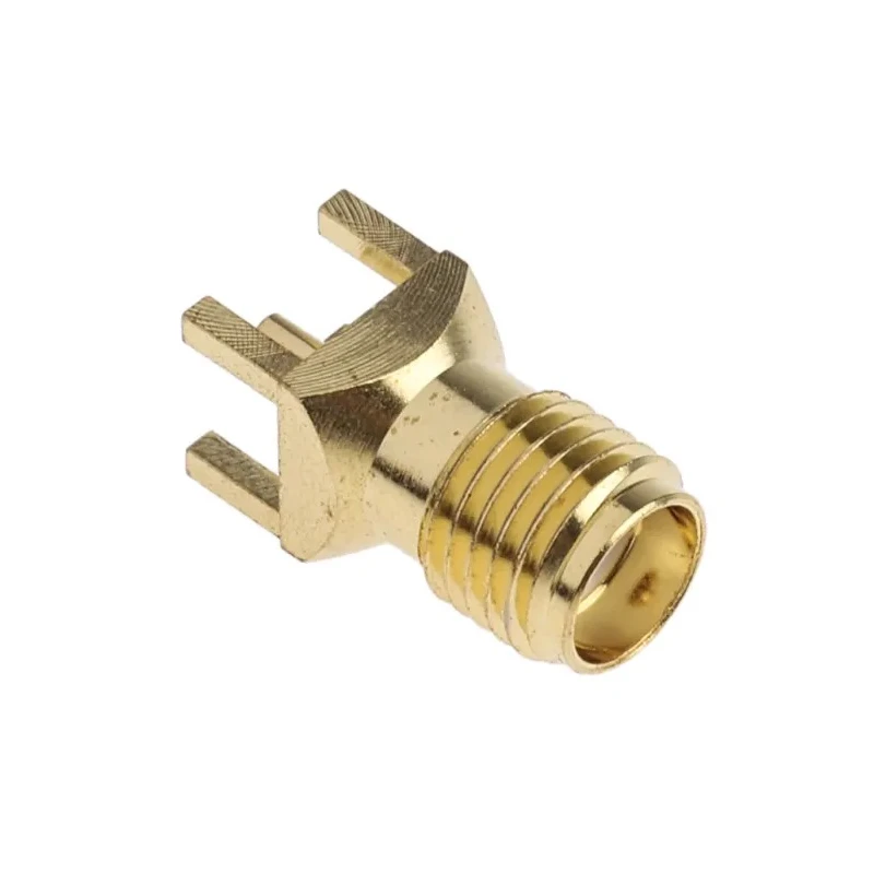Amphenol RF RS PRO SMA Series Coaxial Connector PCB Female SMA, Straight Body Solder 546-3276