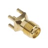 Amphenol RF RS PRO SMA Series Coaxial Connector PCB Female SMA, Straight Body Solder 546-3276
