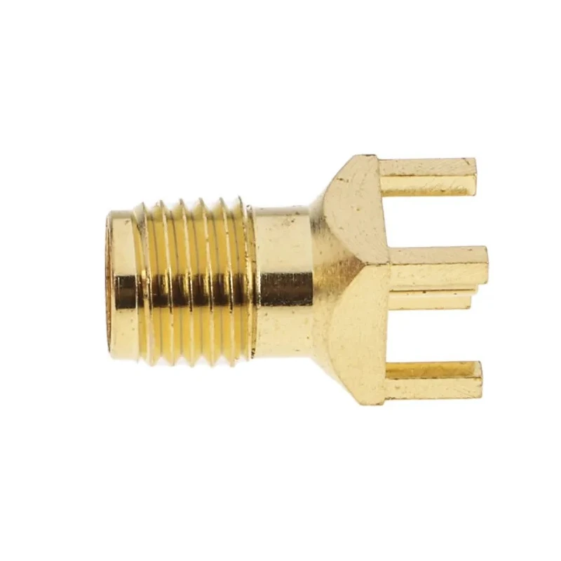Amphenol RF RS PRO SMA Series Coaxial Connector PCB Female SMA, Straight Body Solder 546-3276
