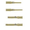 RS PRO Heavy Duty Power Connector Male Crimp Contact 1.5 mm 10A 500V Brass Gold Plating 181-1470