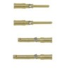 RS PRO Heavy Duty Power Connector Male Crimp Contact 1.5 mm 10A 500V Brass Gold Plating 181-1470