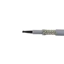 Alpha Wire CY Control Cable 3 Cores 0.75mm² 100 m Screened Transparent Polyvinyl Chloride Sheath 470037CY CL033