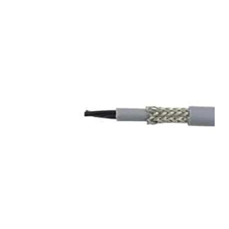 Alpha Wire CY Control Cable 3 Cores 0.75mm² 100 m Screened Transparent Polyvinyl Chloride Sheath 470037CY CL033