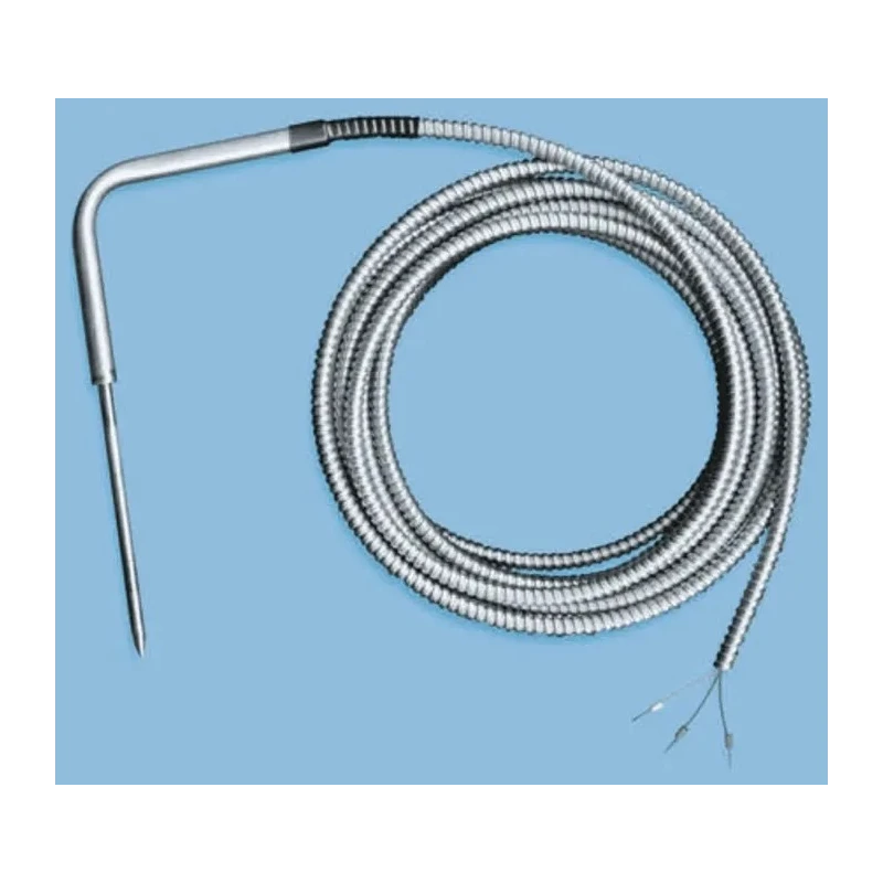 Correge PT100 RTD Sensor 8 mm Diameter, 100 mm Length, 6 Wire, Class B Accuracy, 250 °C Max Temperature PT100