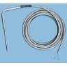 Correge PT100 RTD Sensor 8 mm Diameter, 100 mm Length, 6 Wire, Class B Accuracy, 250 °C Max Temperature PT100