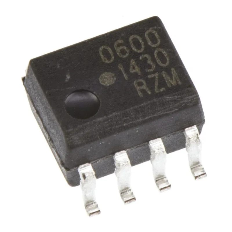 Broadcom DC Input Optocoupler, Through Hole Mount, 8-Pin SOIC Package HCPL-0600-000E