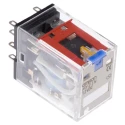 Omron DIN Rail Power Relay 12V DC Coil 10A Switching Current DPDT MY2IN DC12(S)