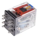 Omron DIN Rail Power Relay 12V DC Coil 10A Switching Current DPDT MY2IN DC12(S)