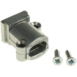 HARTING Straight D-Sub Backshell Natural Colour 61030000044