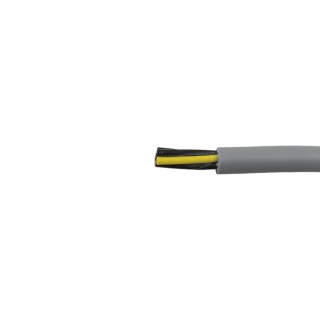 Alpha Wire YY Control Cable 7 Cores 0.5mm² Unscreened Grey PVC Sheath 100 m 470075YY GE033