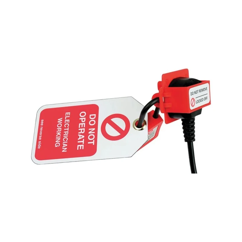 Martindale Red 1-Lock Polypropylene Appliance Lockout PL13