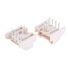JST XA Series Right Angle Through Hole PCB Header, 4 Contacts, 2.5 mm Pitch, 1 Row, Shrouded S04B-XASK-1 (LF)(SN)