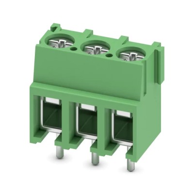 Phoenix Contact COMBICON PT Series Horizontal PCB Terminal Block 3 Contacts 5 mm Pitch 400V 20A 1935789