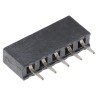 HARWIN M22 Series Straight Through Hole PCB Socket 5-Contact 1 Row 2 mm Pitch Solder M22-7130542