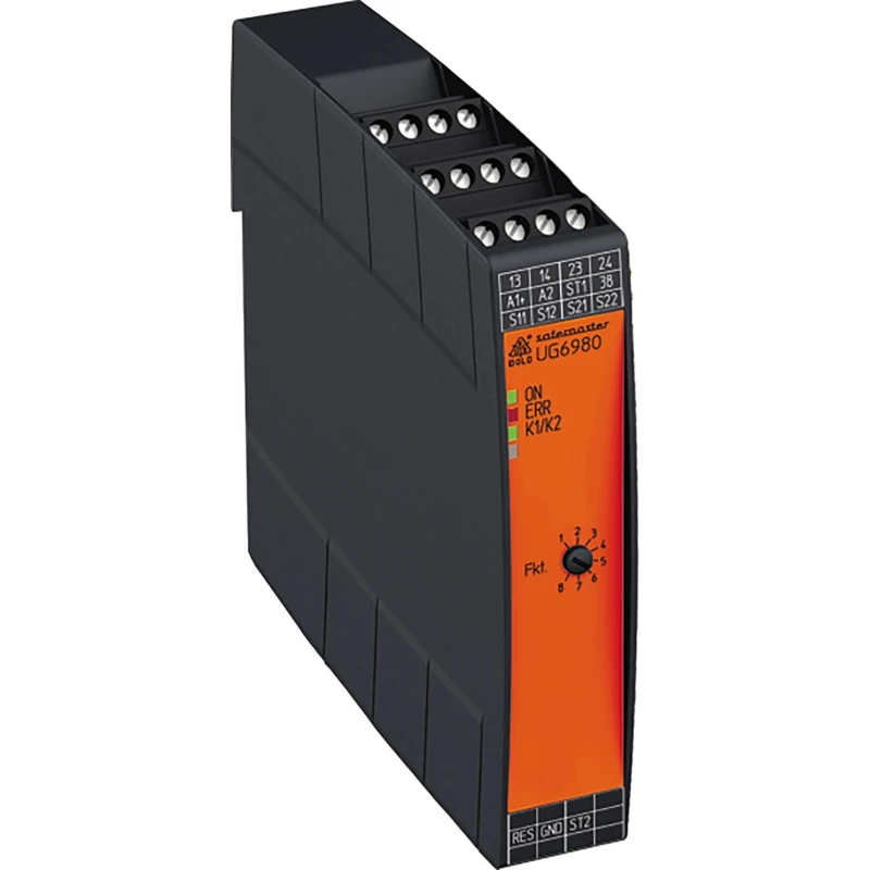 Dold UG6980 Series Safety Controller Safety Relay 24V dc DIN Rail Mount UG6980