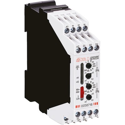 Dold Monitoring Relay DPDT DIN Rail Mount 230V AC 24V DC MK9055N.38/500