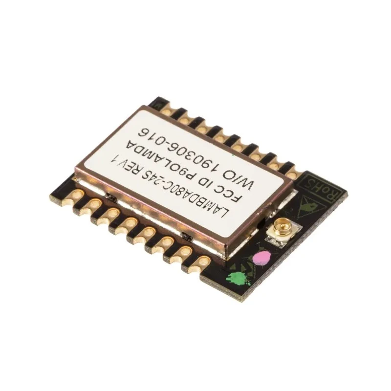 RF Solutions LoRa Module 2.4GHz Frequency, SPI Interface, 12.5 dBm Output Power, -132 dBm Receiver Sensitivity LAMBDA80C-24S