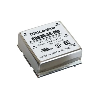 TDK-Lambda DC/DC Converter, 24V Output Voltage, 1.25A Output Current, 76V Maximum Input Voltage, 18V Minimum CCG30-48-xxD