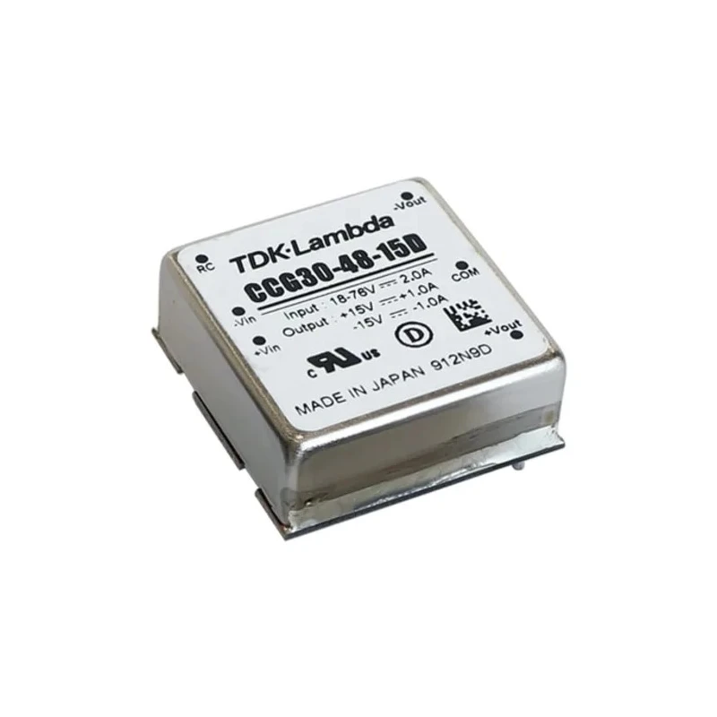 TDK-Lambda DC/DC Converter, 24V Output Voltage, 1.25A Output Current, 76V Maximum Input Voltage, 18V Minimum CCG30-48-xxD
