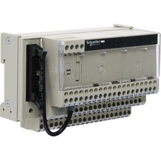 Schneider Electric PLC I/O Module Telefast ABE7H16R31 DIN Rail Mount, 67mm Length, 125mm Width, 58mm Depth