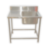 Stainless Steel Commercial Single Sink Unit