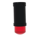 Schneider Electric Harmony XVB Series Red Flashing Effect Beacon Unit Xenon Bulb 24V AC/DC IP65 XVBC8B4