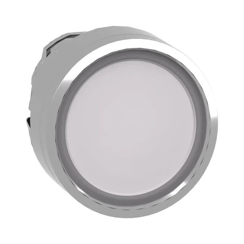 Schneider Electric Harmony Series White Maintained Push Button Head 22mm Cutout IP66 IP67 IP69K ZB4BH013