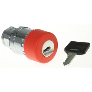 Schneider Electric Harmony Series Key Release Emergency Stop Push Button Head ZB4BS934