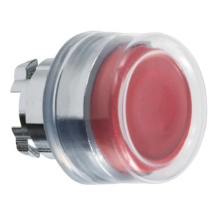 Schneider Electric Harmony Series Red Spring Return Push Button Head, 22 mm Cutout, IP66, IP67 ZB4BP4