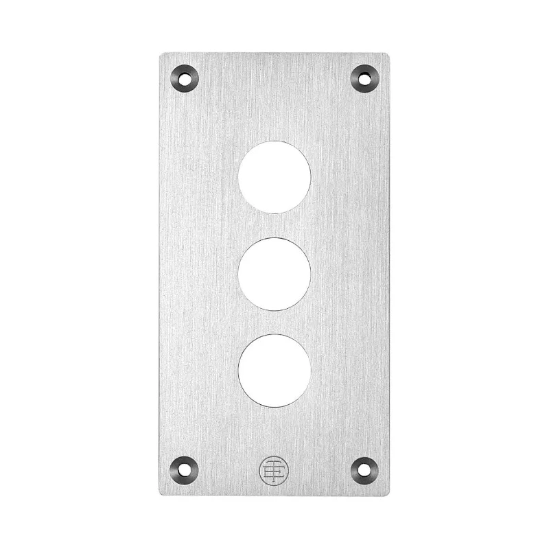 Schneider Electric Aluminium Harmony Control Station Enclosure 3 Hole 22 mm Diameter XAPE303